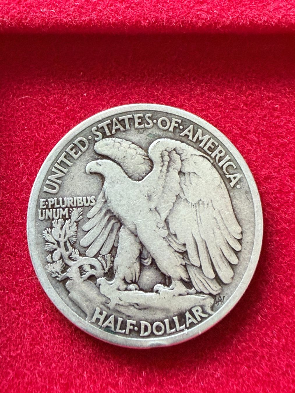 Tutti le monete: Half Dollar USA 1917 Silber 900/1000 – Usato da Gams venduto da Rhi-Taler 1