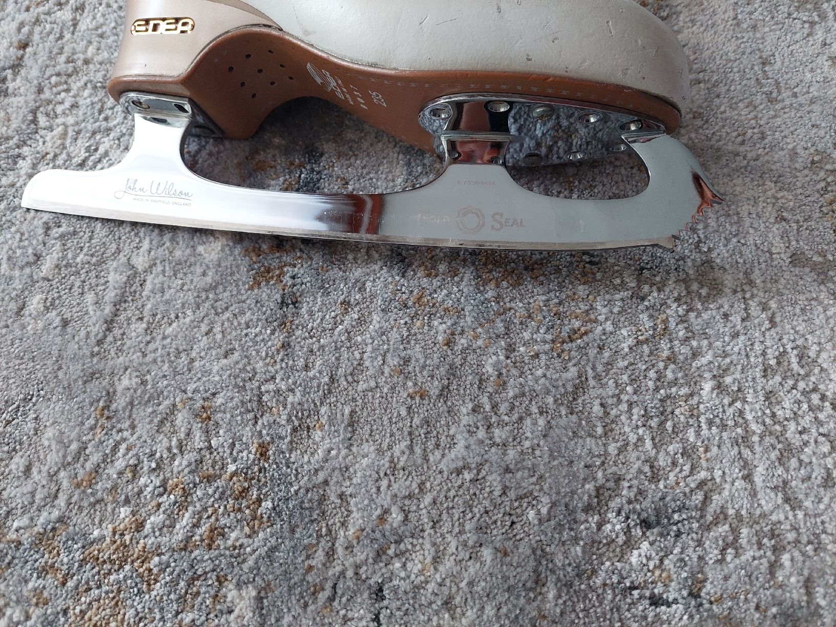 Pattini da ghiaccio: John Wihlson Gold Seal Blades – Usato da Cham venduto da An_So 3