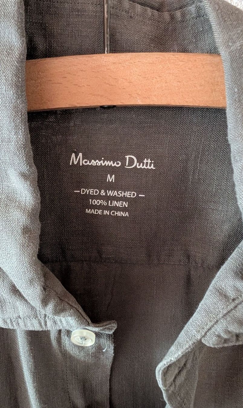 Massimo Dutti Camicie: Edles Leinenhemd von Massimo Dutti zu verkaufen. – Usato da Meilen venduto da ste006 1