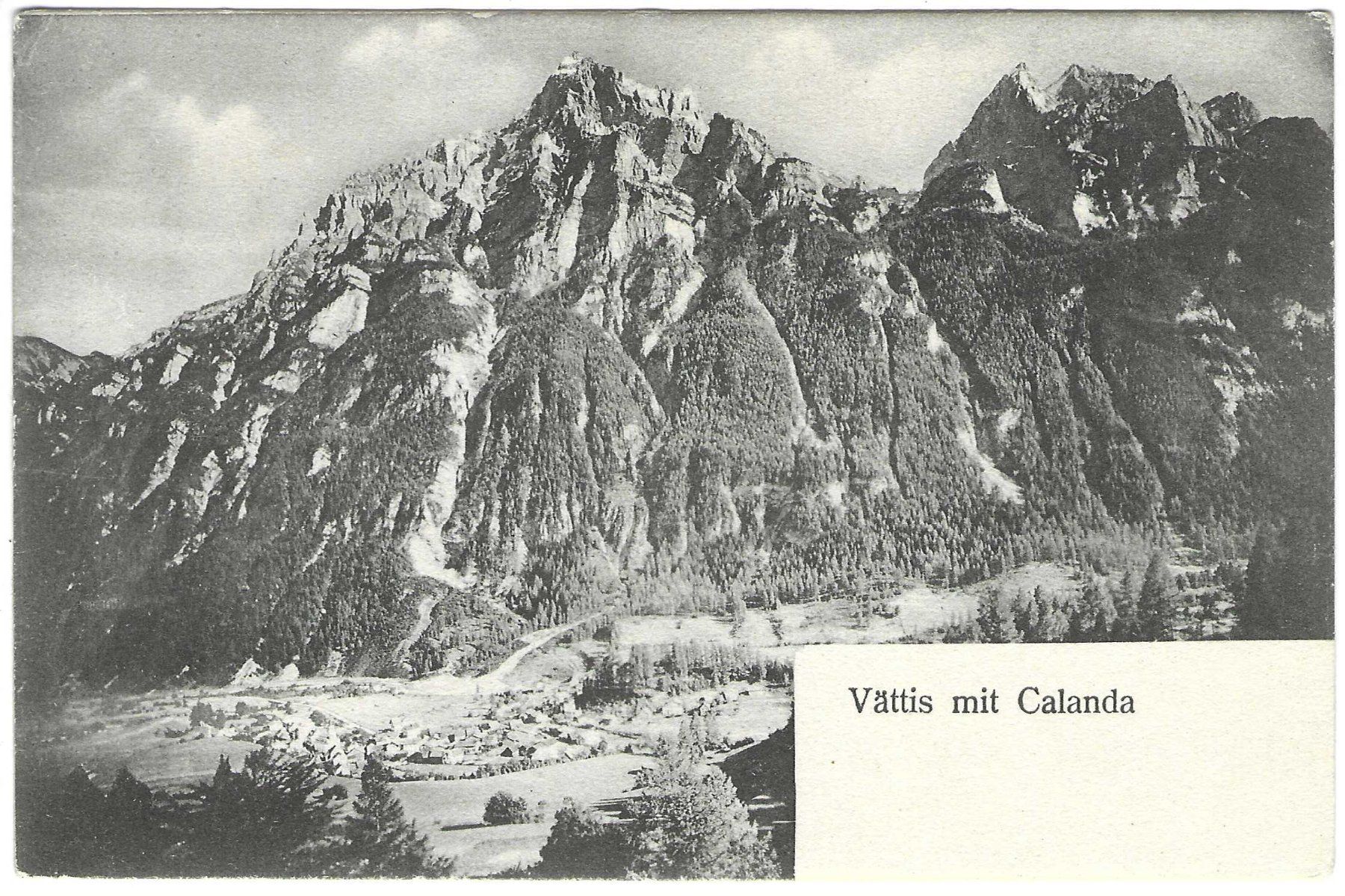 Ansichtskarten: Vättis – Neu (gemäss Beschreibung) aus Wildhaus von Brunphil