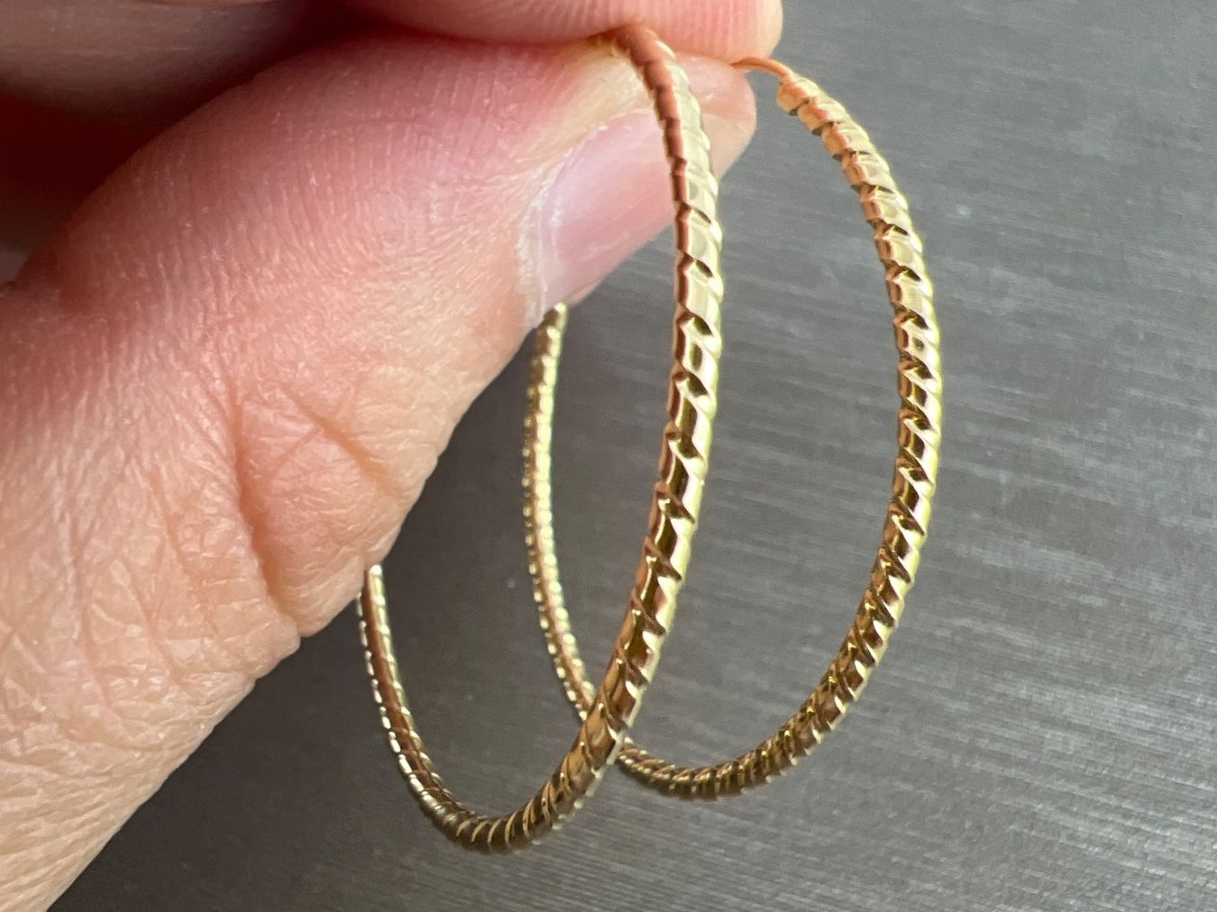 Ohrringe & -stecker: Creolen 750 Gold – Gebraucht aus Niederuzwil von leo_8857 2