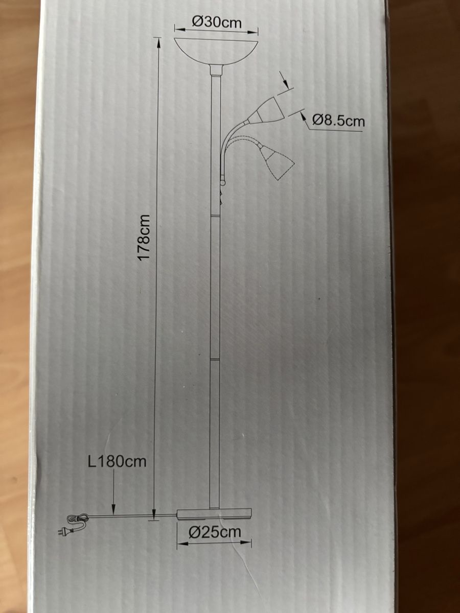 Lampade: Stehlampe GLOBO – Nuovo e nell'imballaggio originale da Bettlach venduto da aqu_z55q 1