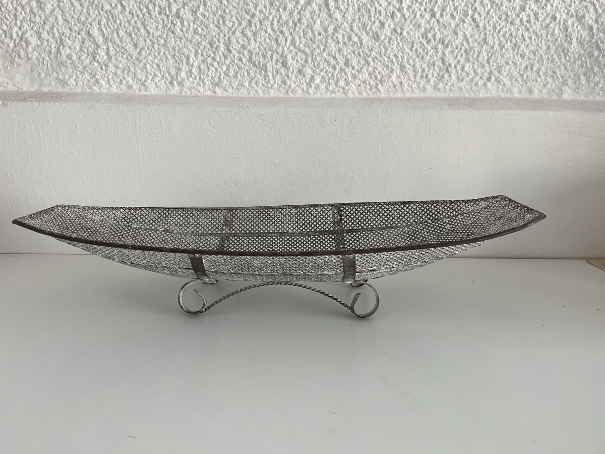 Alle Dekorationen: grosse Schale aus Metall / Shabby Chic – Gebraucht aus Wetzikon ZH von seli03 6