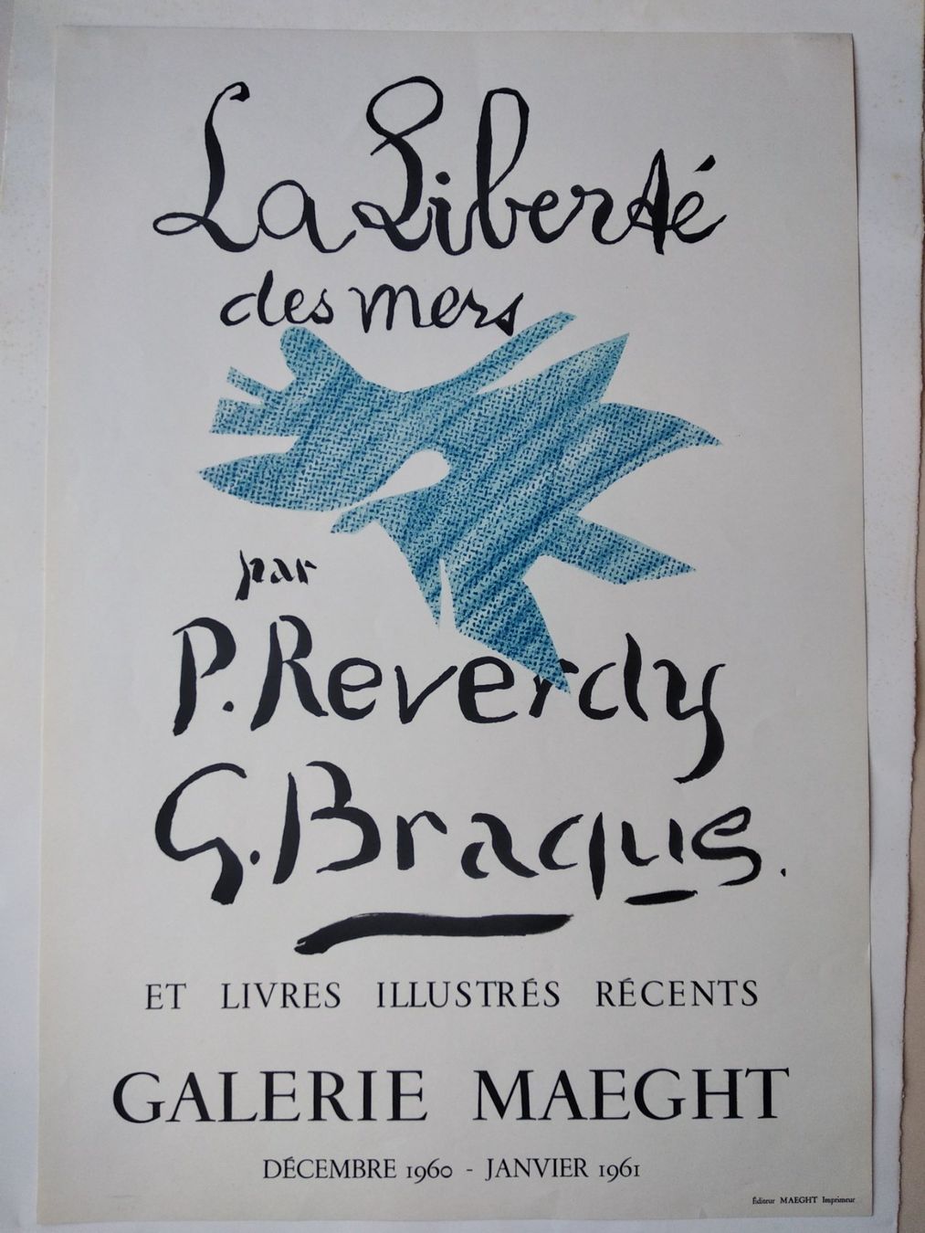 Foto & Immagini: GEORGES BRAQUE - LA LIBERTE DES MERS – Usato da Goldach venduto da Gaip 1