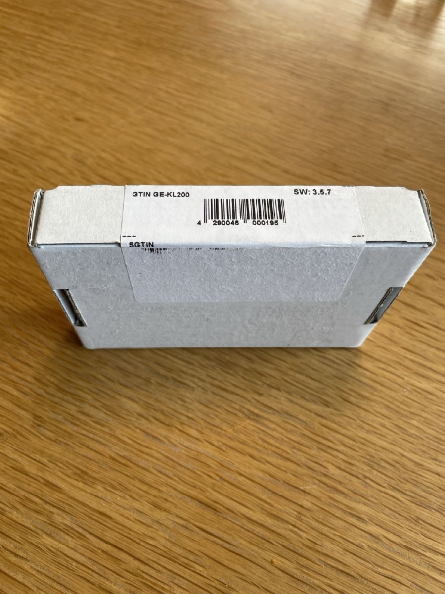 DigitalSTROM Componenti elettronici: Digitalstrom GE-KL200 Relay, originalverpackt – Nuovo e nell'imballaggio originale da Böckten venduto da Siargao78 1