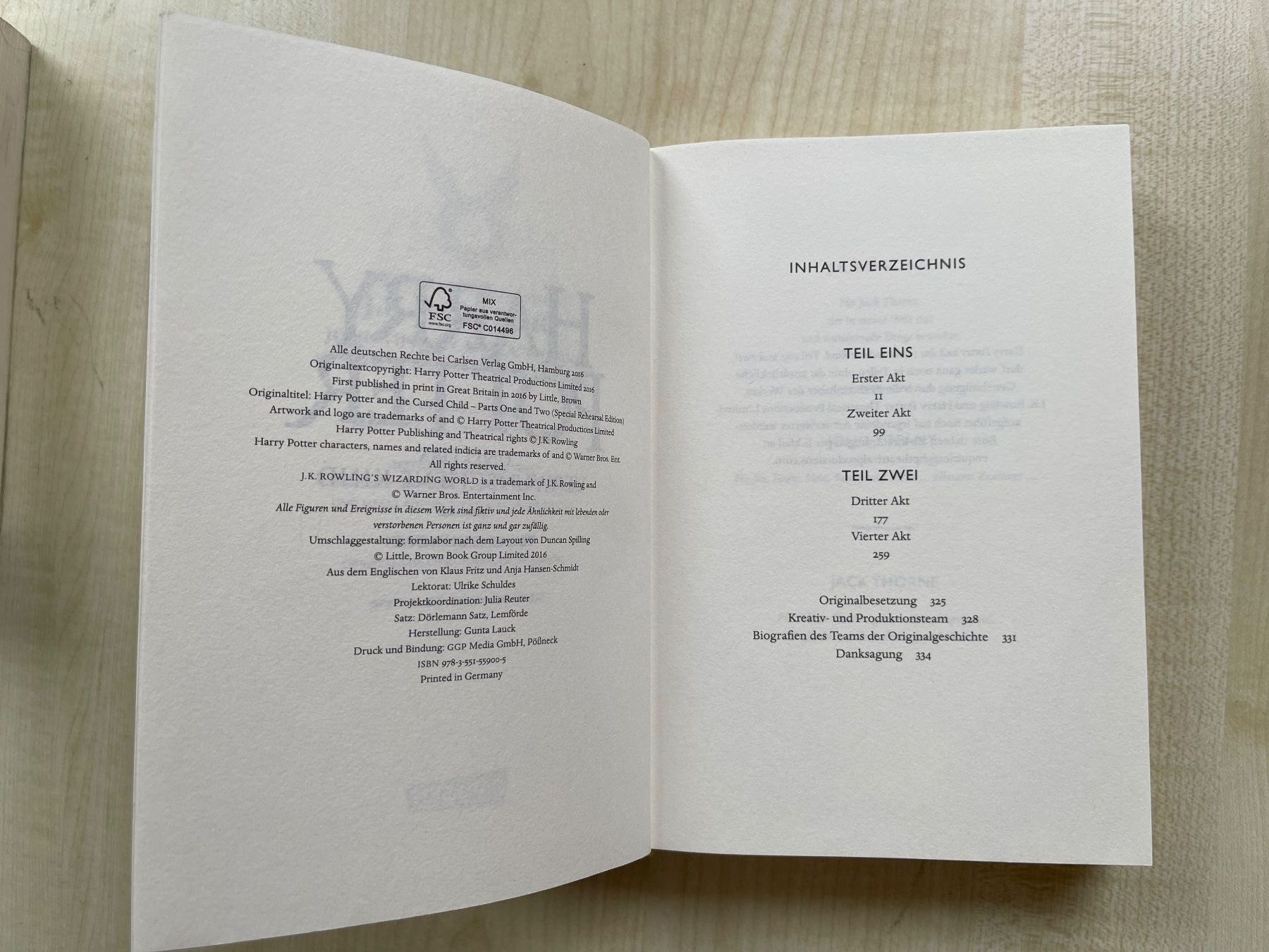 Livres: Harry Potter und das verwunschene Kind – Neuf (Voir description) à Kölliken par Hap-7 2