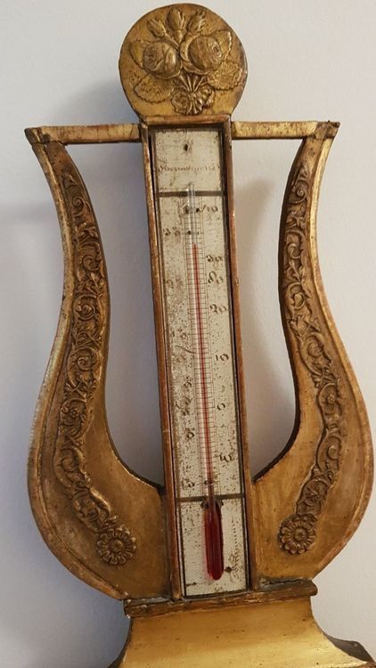 Autres appareils anciens: Antikes Barometer/Thermometer aus der Empire-Periode – D'occasion à Zug par HarryholschonmaldenW 4