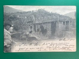 Bellinzona, Castelle di Svitto - belebt - vor 1903