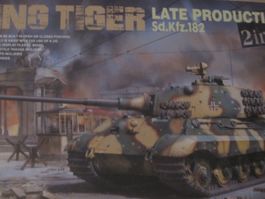 KING TIGER Late Production 2in1 TAKOM Bausatz 1:35