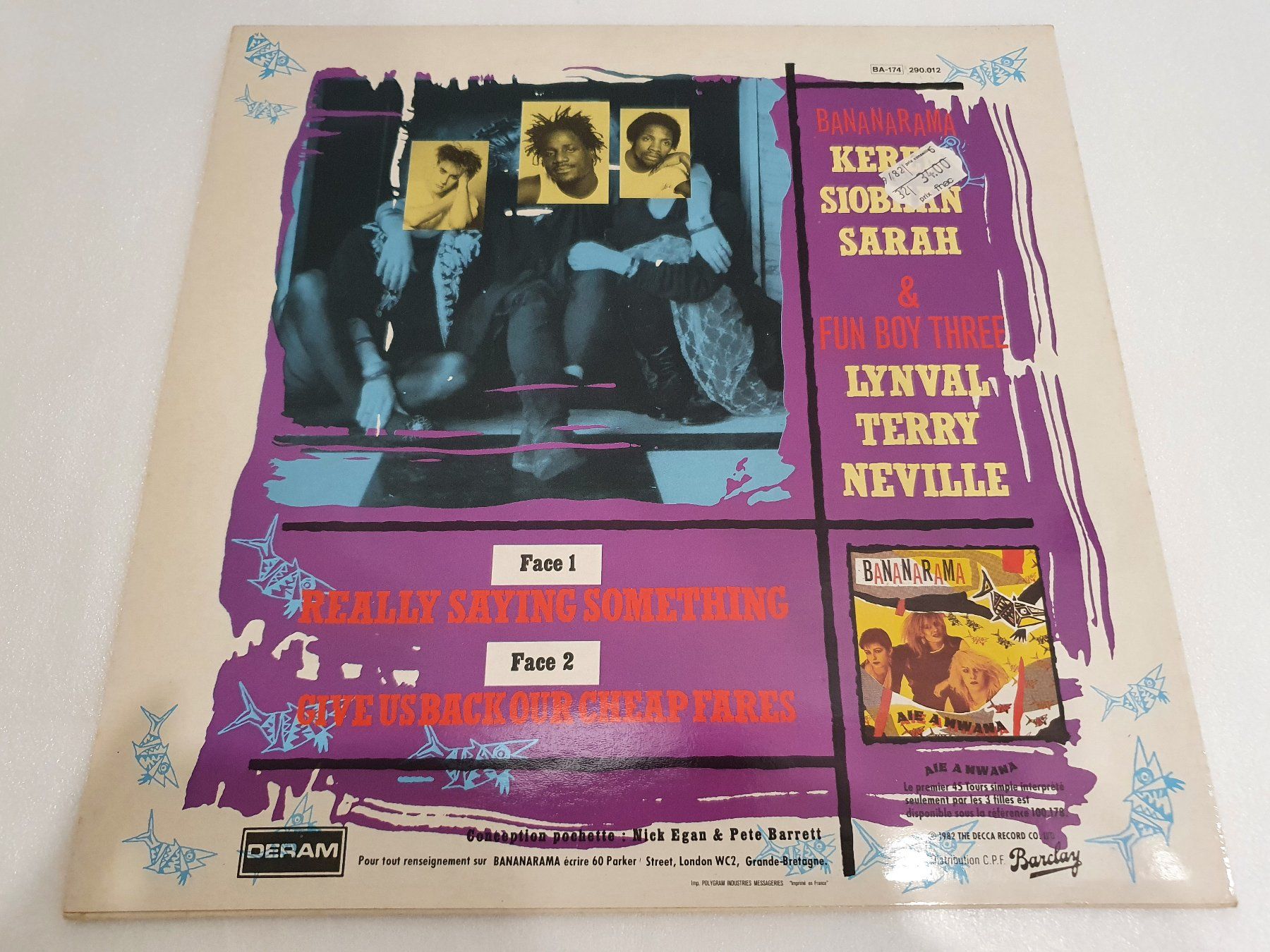 Dischi in vinile: Bananarama & Fun Boy Three – Really Saying Something – Usato da Uster venduto da Vinyl-Leidenschaft 1