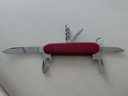 Victorinox Spartan Offizier Messer rot guter Zustand 91mm