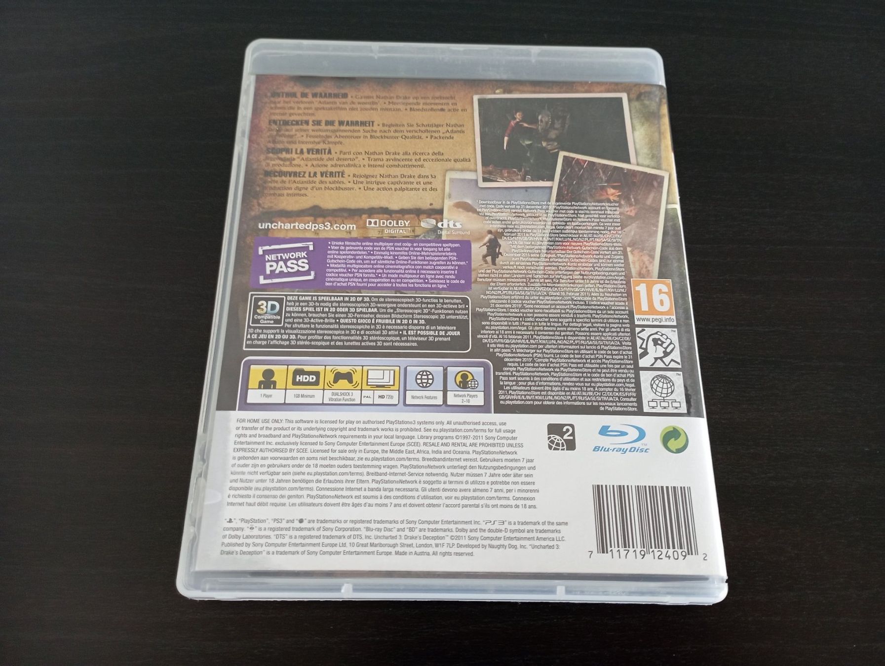 Sony Giochi: PS3 Uncharted 3 – Usato da Allschwil venduto da pri_9lsr 1