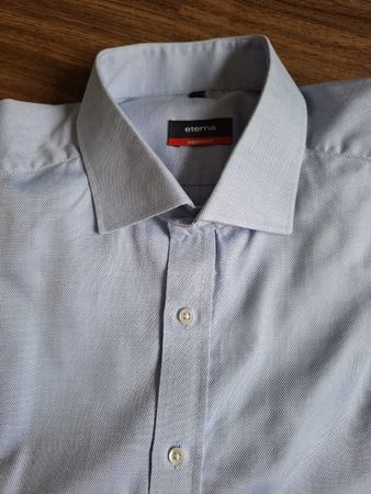 Eterna Hemd, Modern Fit, Hellblau, Grösse 42