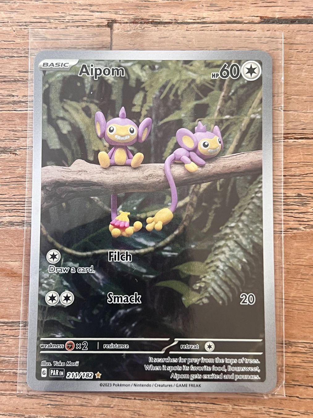 Pokémon Carte collezionabili: Yuka Morii Aipom #211 – Nuovo (secondo la descrizione) da Zollikon venduto da inf_l5jd