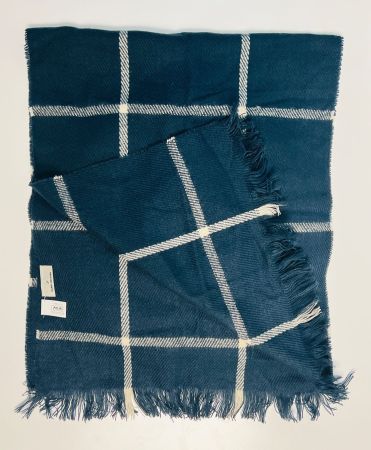 Daniel HechteR Schal Blau / Karo …NEU
