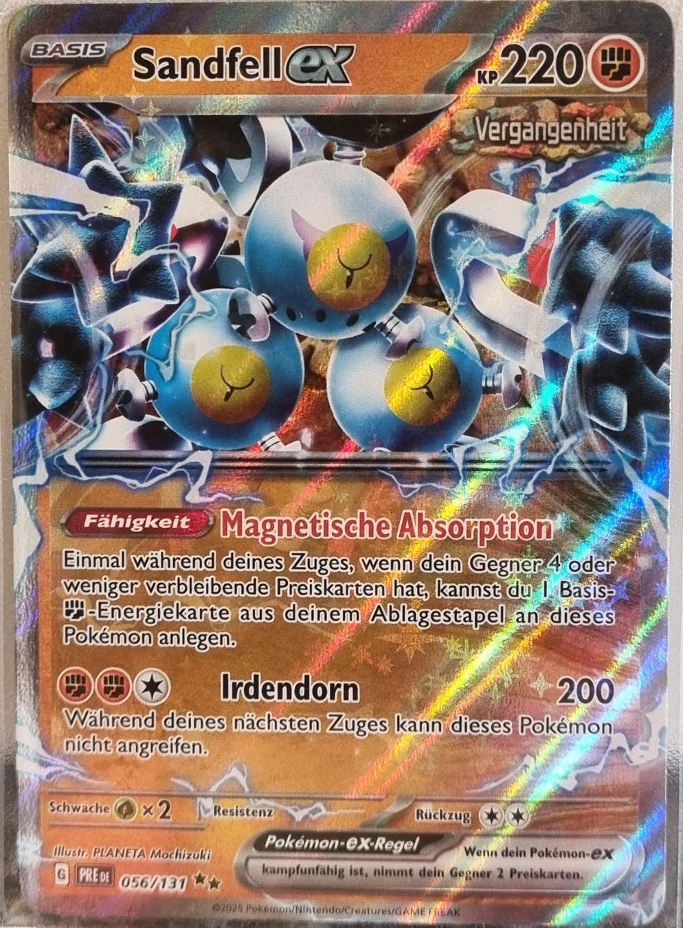 Pokémon Sammelbilder & Trading cards: Sandy Shocks ex 🇩🇪 - PRE-056 - Prismatic Evolutions – Gebraucht aus Bern von NeoSatoshi
