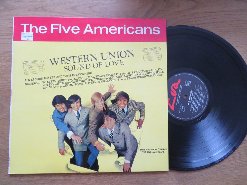THE FIVE AMERICANS WESTERN UNION Kaufen auf Ricardo