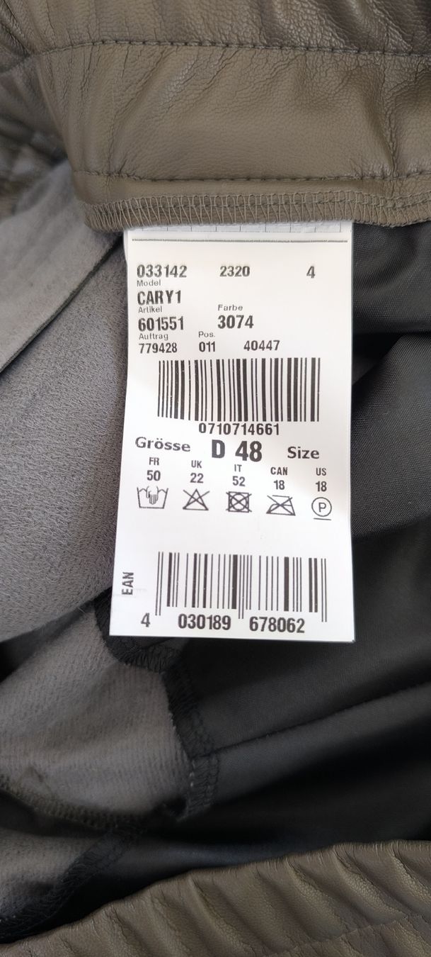 Pantaloni: Gardeur Hose neu, 48 Leder-Optik – Nuovo (secondo la descrizione) da Nottwil venduto da Chazebusi 3