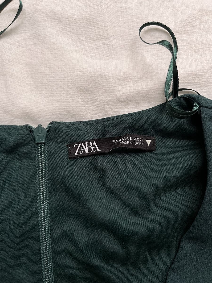 Zara Vestiti: Robe Zara verte taille M – Nuovo (secondo la descrizione) da Lonay venduto da jes_8znz 1