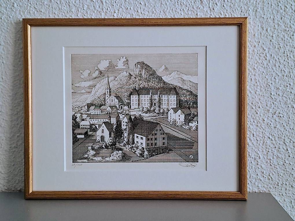 Incisioni: Stich von Hohenems – Nuovo (secondo la descrizione) da Widnau venduto da WalterL0102