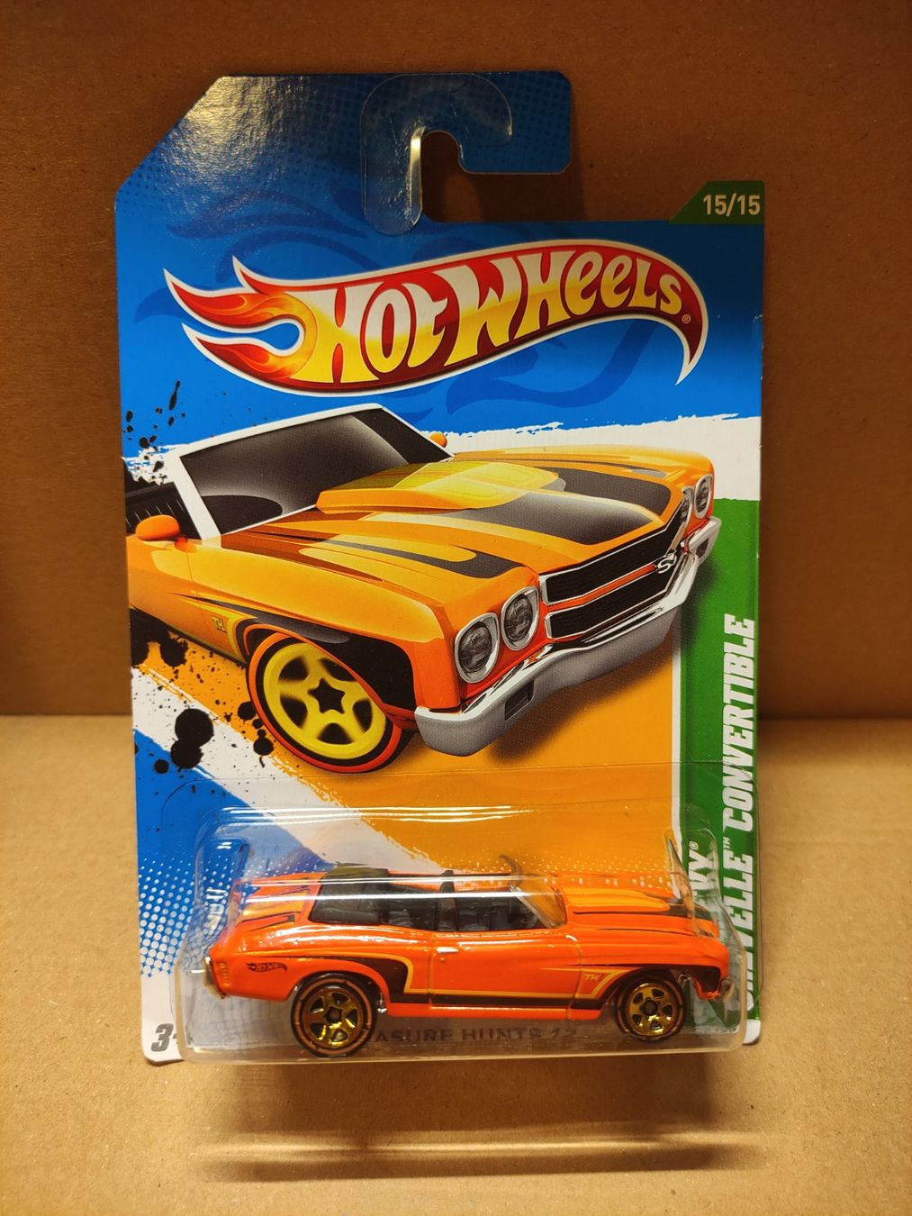 Hot Wheels '70 Chevy Chevelle Convertible - Treasure Hunt (Neu (gemäss ...