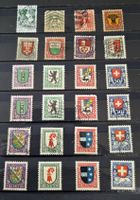 Collection de timbres Pro Juventute Suisse, divers lots