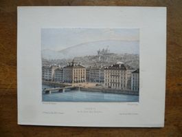 GENEVE   QUAI DES BERGUES