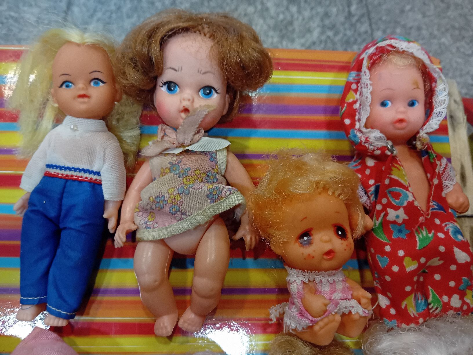 Bambole: vintage puppe lot 11 pezzi  – Usato da Biasca venduto da Old_6blh 4