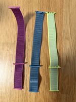 3× Apple Watch Sport Loop Armbänder 38/40/41 mm