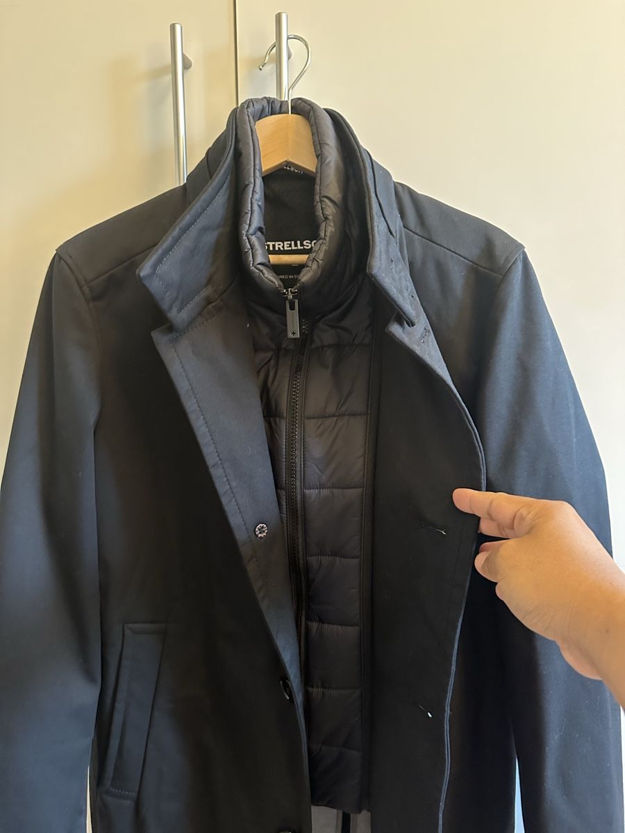 Strellson Mäntel: Strellson Coat Black – Neu (gemäss Beschreibung) aus Meilen von kev_7dpz 2