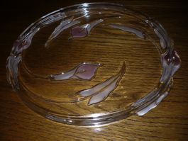 Tortenplatte Glas
