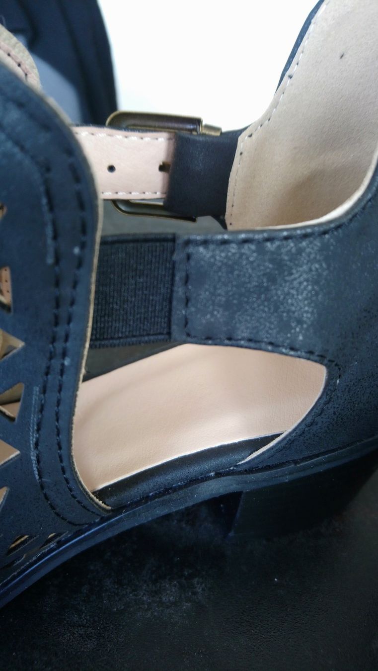 Damenschuhe: Wunderschöne Sandaletten, schwarz, Gr. 37, neu – Neu (gemäss Beschreibung) aus Boll von frauweber 5