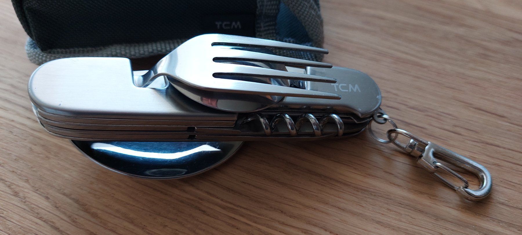 Coltelli tascabile: TCM Picknickset / Multitool / Sackmesser – Nuovo e nell'imballaggio originale da Rotkreuz venduto da CLASAX 2