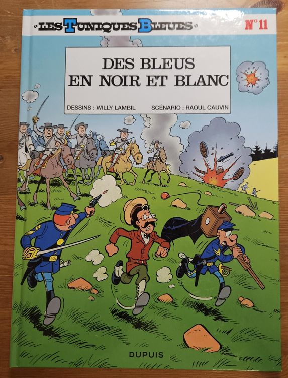 Les tuniques Bleues N 11 (T.B.E.) Des bleus en noir et blanc 1