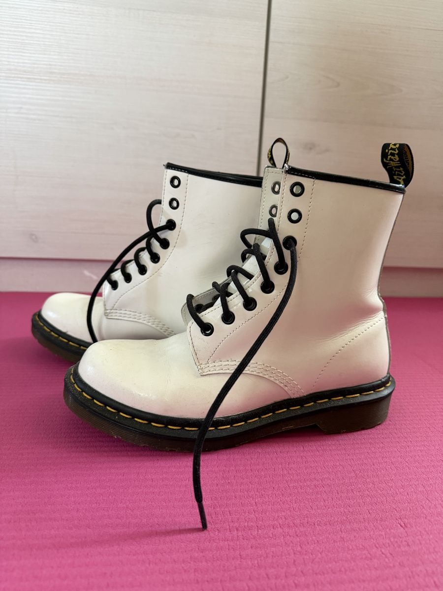 Dr. Martens Scarpe da uomo: Dr. Martens 1460 Weiss Gr. 38 – Nuovo (secondo la descrizione) da Hendschiken venduto da riverstone 2
