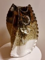Große Vintage Keramik Vase 70er Fat Lava