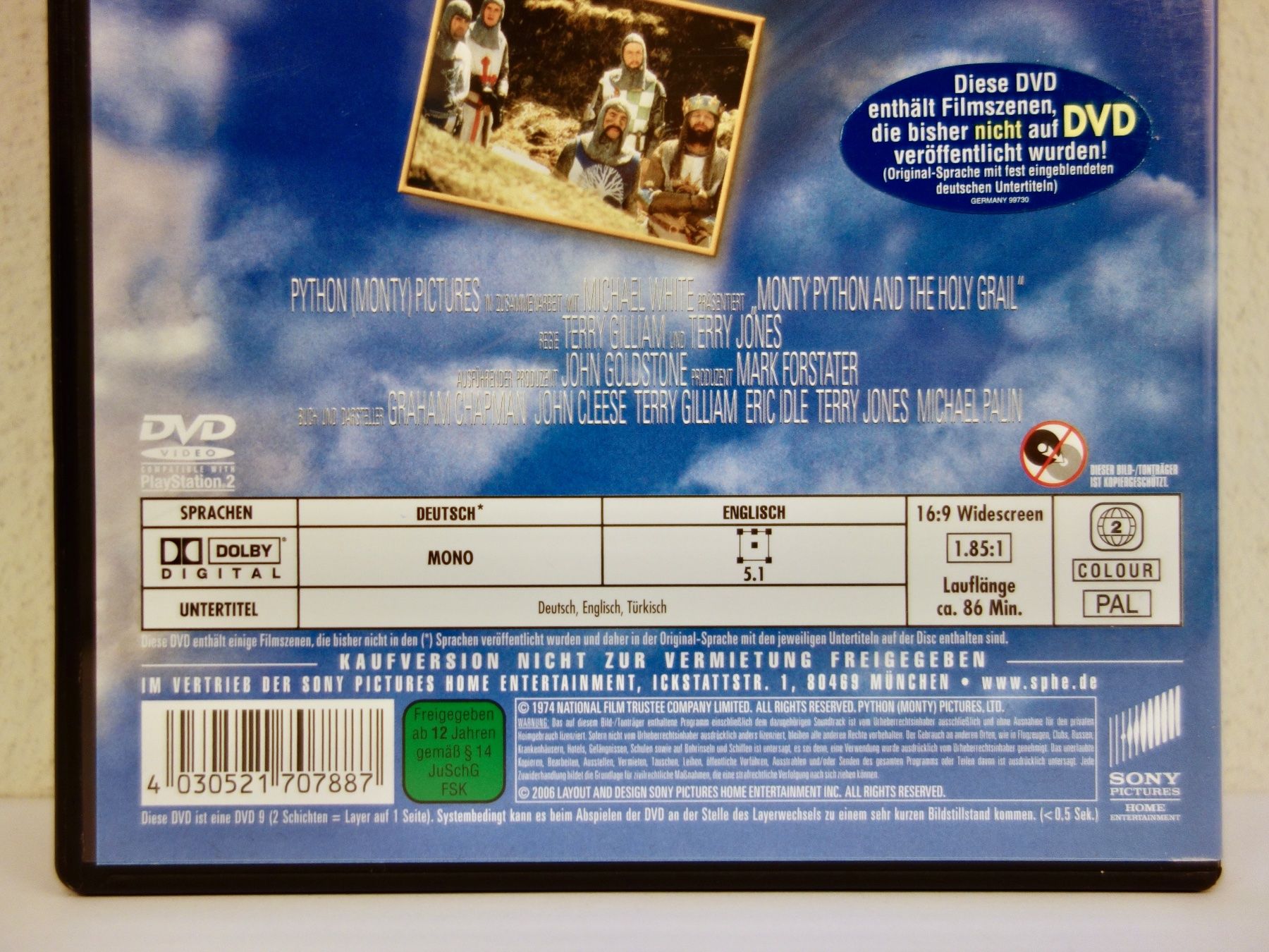Alle DVDs: DVD MONTY PYTHON - DIE RITTER DER KOKOSNUSS Kultfilm – Neu (gemäss Beschreibung) aus Kerzers von wisaundso 3