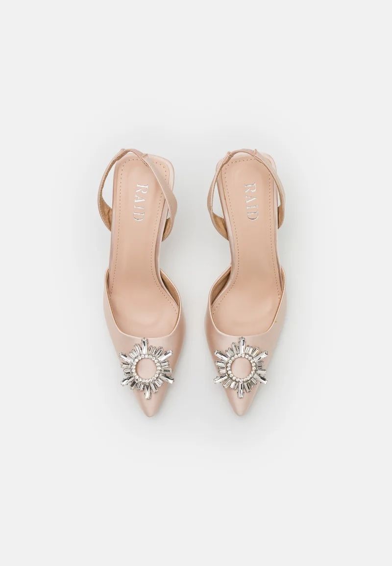 Scarpe da donna: RAID PUNAM - High Heel Pumps in Nude Satin – Nuovo e nell'imballaggio originale da Zürich venduto da luxuryoutlet1 4