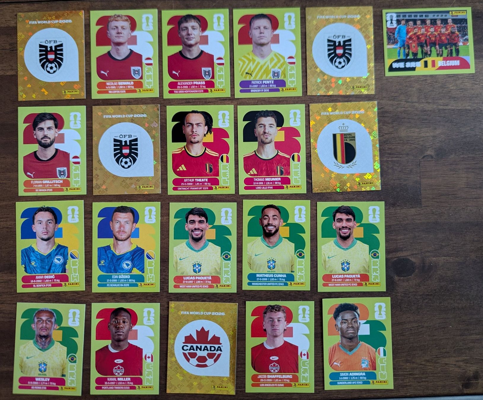 Panini Carte collezionabili: Diverse Panini Bilder United Edition AUT-CIV – Usato da Frauenfeld venduto da mafro28