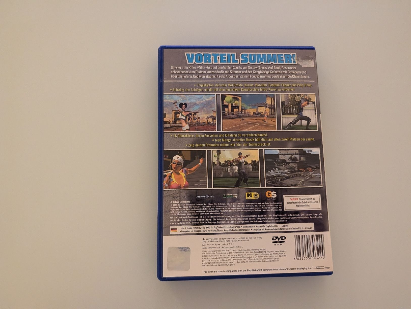 Sony Spiele: Outlaw Tennis (PS2) – Gebraucht aus Winterthur von sax8400 2