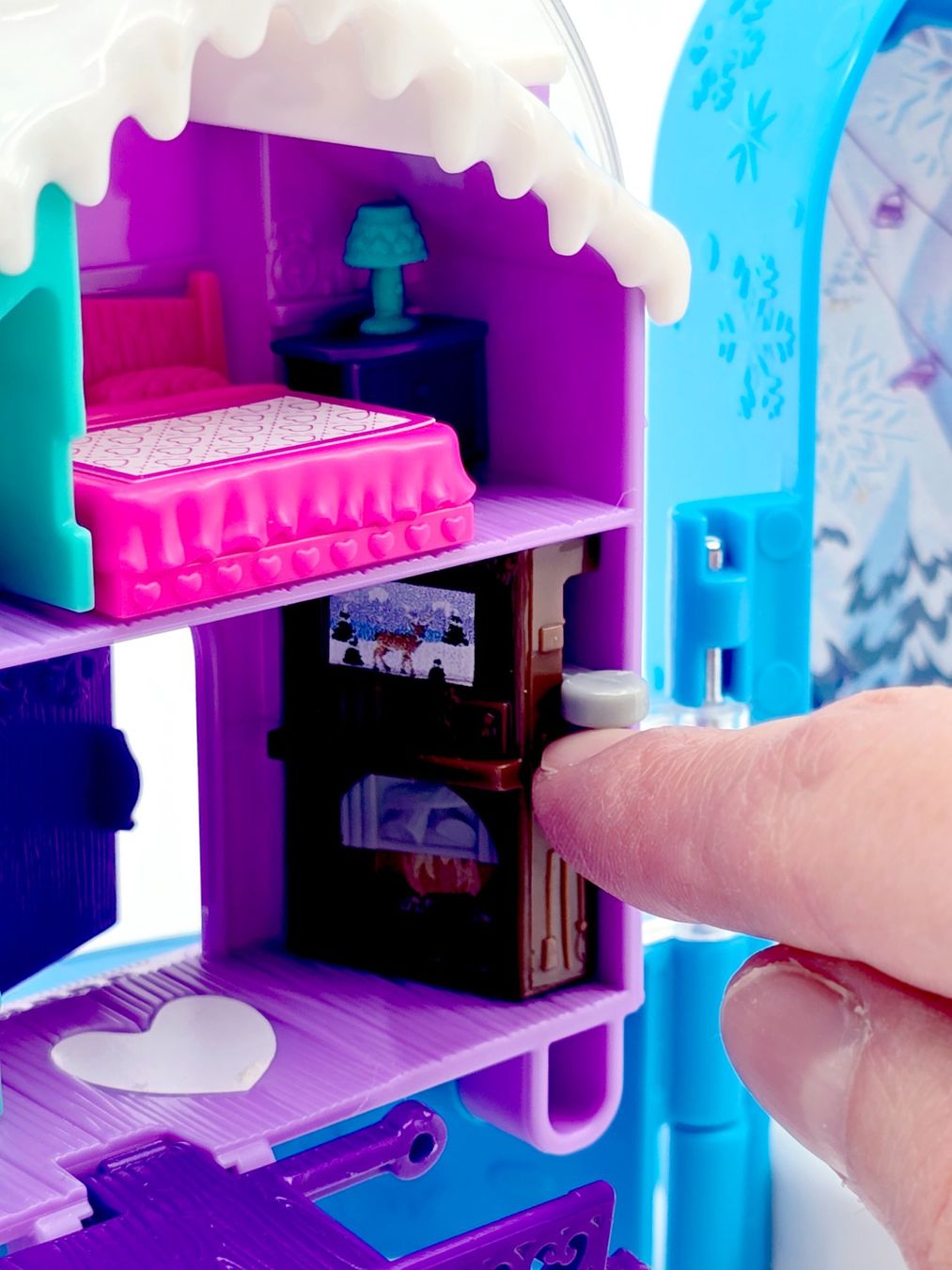 Polly Pocket Giocattoli: Polly Pocket - Le chalet enneigé – Usato da Grandson venduto da Nouvelle-ere 7