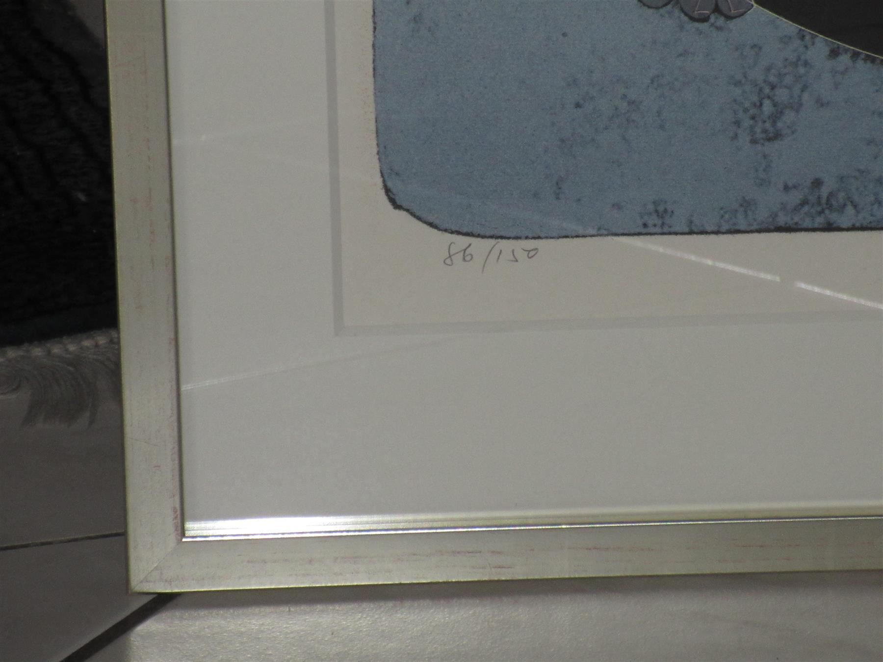 Grafiken & Lithographien: Hans Erni Lithographie DJERBA  hs.hn. – Neu (gemäss Beschreibung) aus Weinfelden von Kunst2010 4