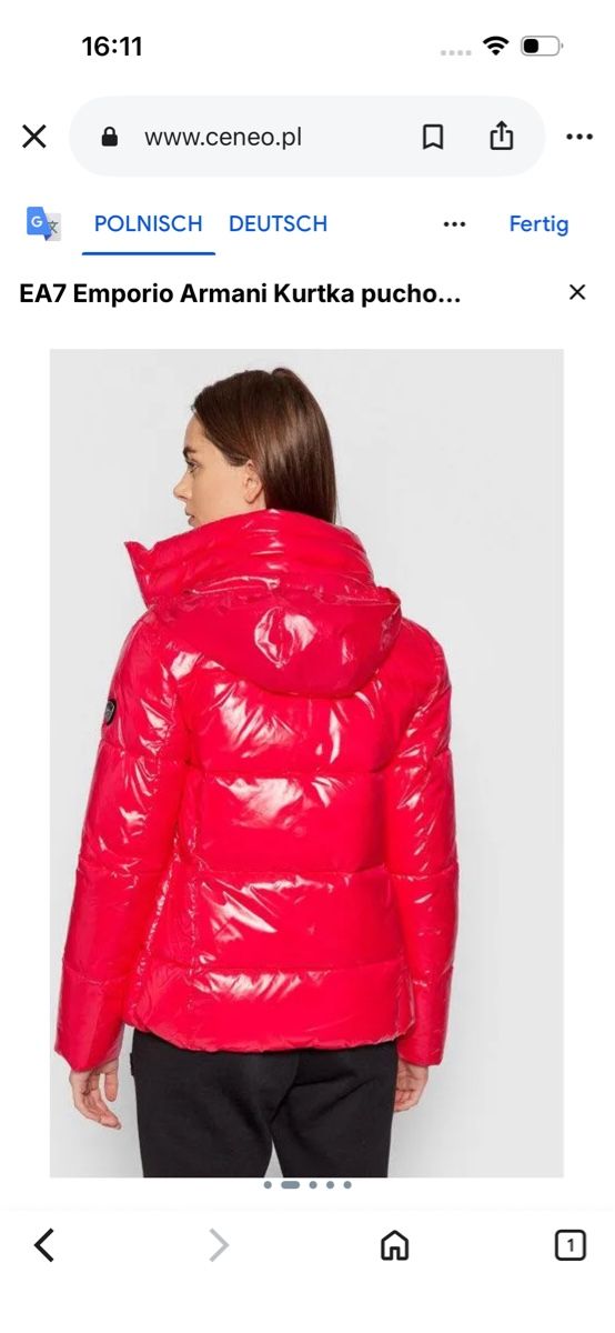 Jacken: Emporio Armani Jacket – Neu und originalverpackt aus Silvaplana-Surlej von vikhayy.stmoritz 1