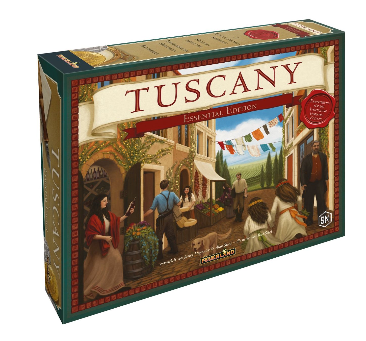 Giochi: Erweiterung Tuscany Essential Edition – Nuovo e nell'imballaggio originale da Uster venduto da Ludit