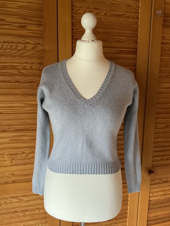 Saodimallsu Damen Pullover Bauchfrei – Kurz, Rippstrick, Rundhals, Langarm, Weicher Strick Für Herbst & Winter
