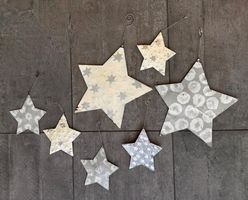 Décoration de Noël - étoiles pour sapin
