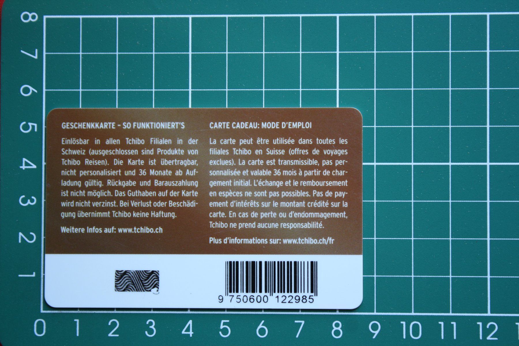 Karten: geschenkkarte – Gebraucht aus Laupen BE von Gufi57 1