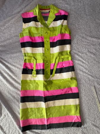 Genny Spielmann Zurich robe soie? Années 1960’s ou 1970’s