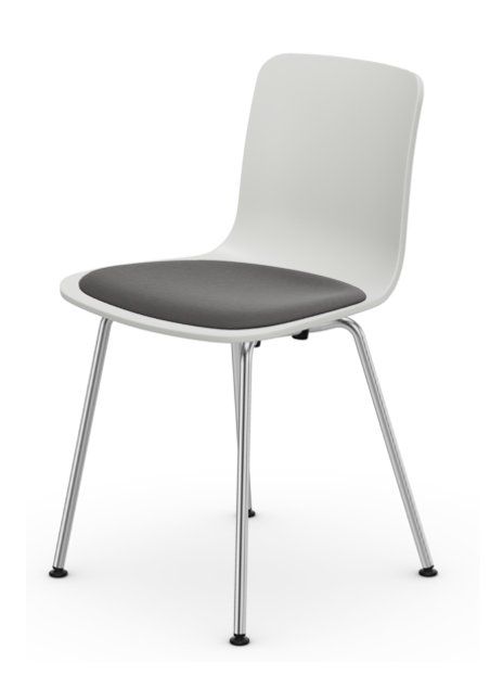 Vitra Stühle: Vitra HAL Stuhl mit Sitzpolster – Neu (gemäss Beschreibung) aus Biel/Bienne von Bureaurama