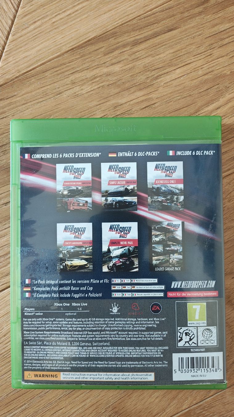 Giochi: Need for Speed Rivals Complete Edition Xbox One – Usato da Montagnola venduto da mattbert86 2